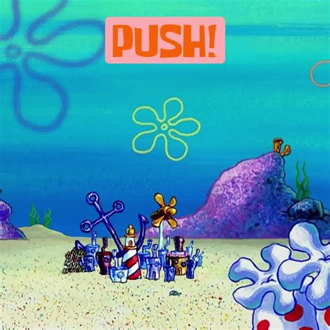 spongebob push